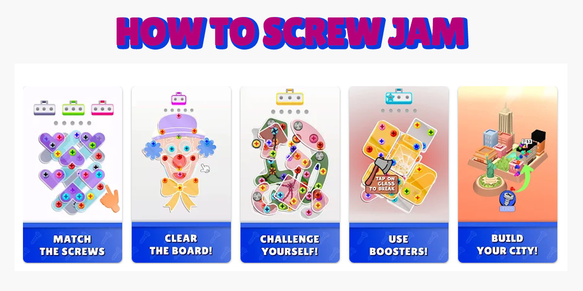 How To Play Screw Jam - Screw Jam Walkthrough