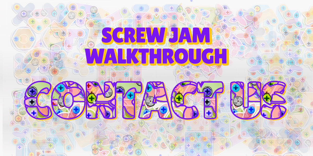 Screw Jam Walkthrough - Contact Us